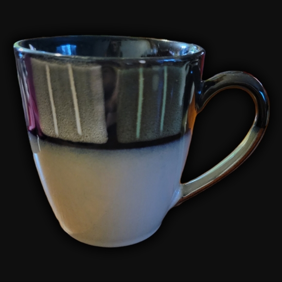 1 Vtg Coffee Tea Hot Chocolate Cup Pfaltzgraff "Evergreen" - Picture 3 of 8